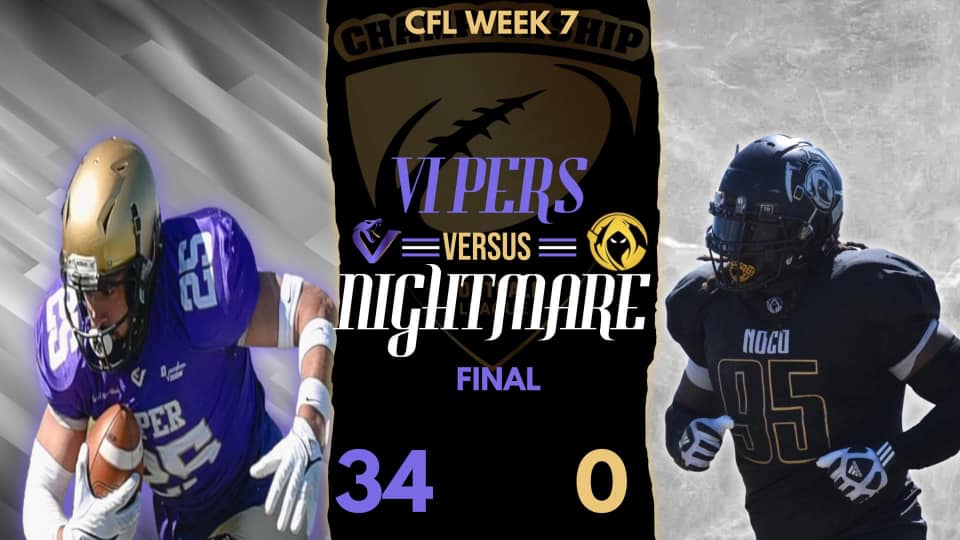 Northern Colorado Nightmare Experience Their Own Nightmare Against Colorado&nbsp;Vipers