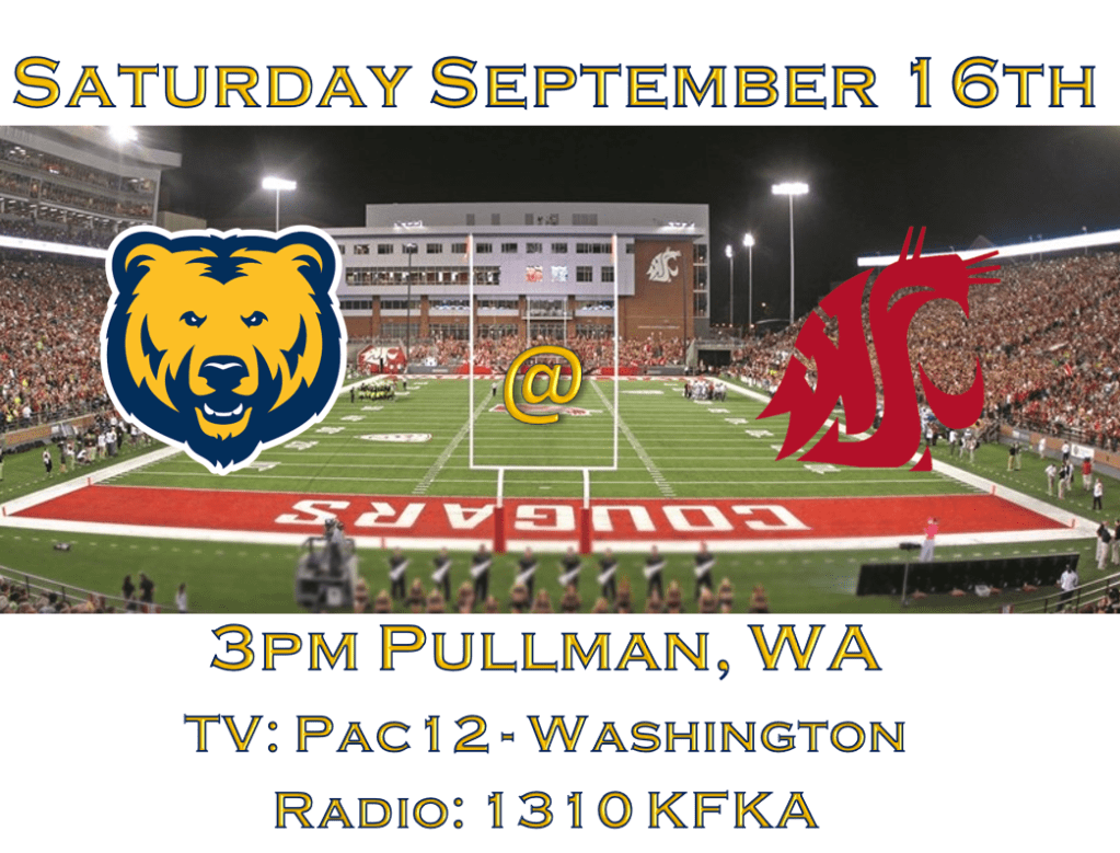 Northern Colorado at Washington State (FBS) – Football Preview – September&nbsp;16th