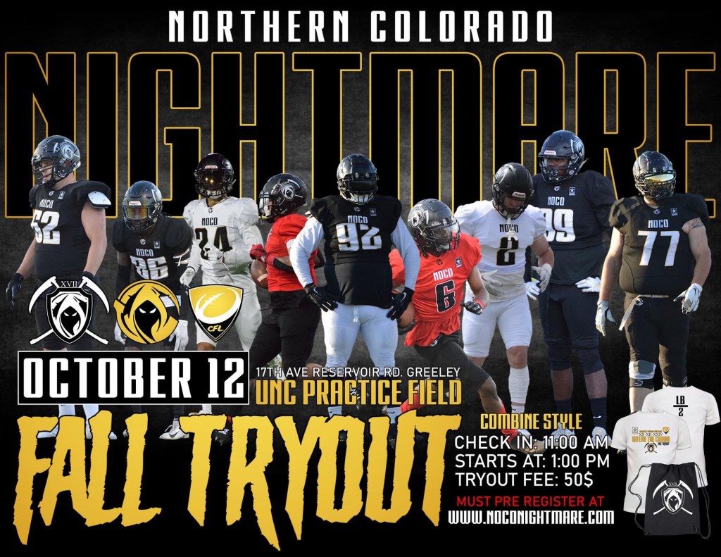 Northern Colorado Nightmare to Host Tryouts for 2025&nbsp;Season
